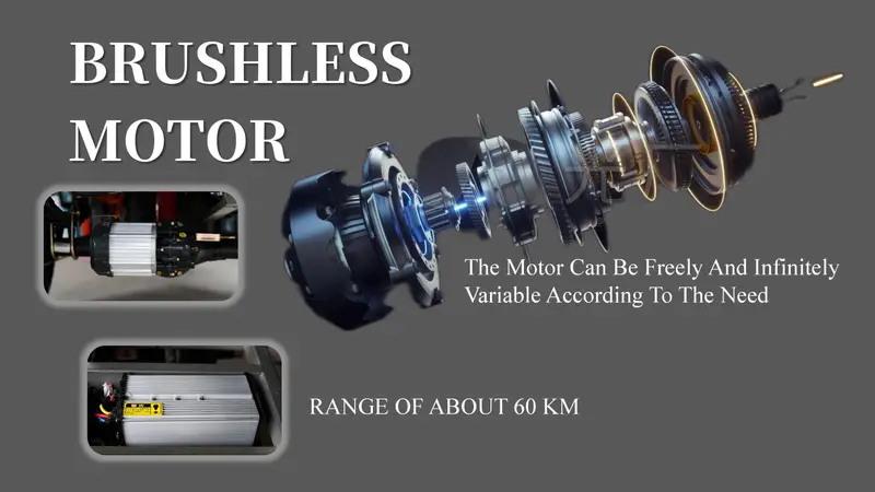   eléctrica de       adultos,  ador de 18   Eje trasero: Eje trasero semiflotante de 180     pieza Neumáticos: Neumáticos de     delanteros y traseros Función de absorción de  ; Amortiguador hidráulico de     de 37 Alarma     detalles 5