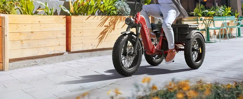   eléctrico para adultos con motor de 750 W, batería de   18 AH, clase de camioneta 500 LB de carga   eléctrico con llanta gruesa de 20 y canasta  , autonomía de 60 millas, para   y   de montaña, Husky detalles 1