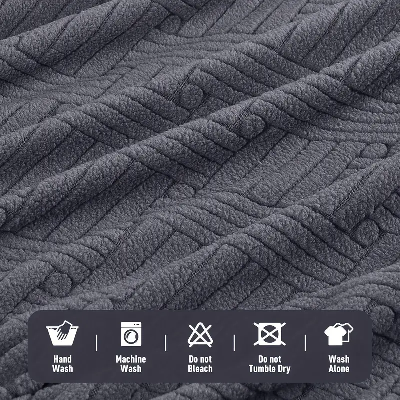 Conjunto de funda para sillón reclinable de 8 piezas con consola central - Ajuste elástico amigable para mascotas de poliéster y spandex con cierre de banda elástica, diseño de una sola pieza lavable a máquina protector de muebles para sillas de masaje de teatro de asiento doble detalles 4