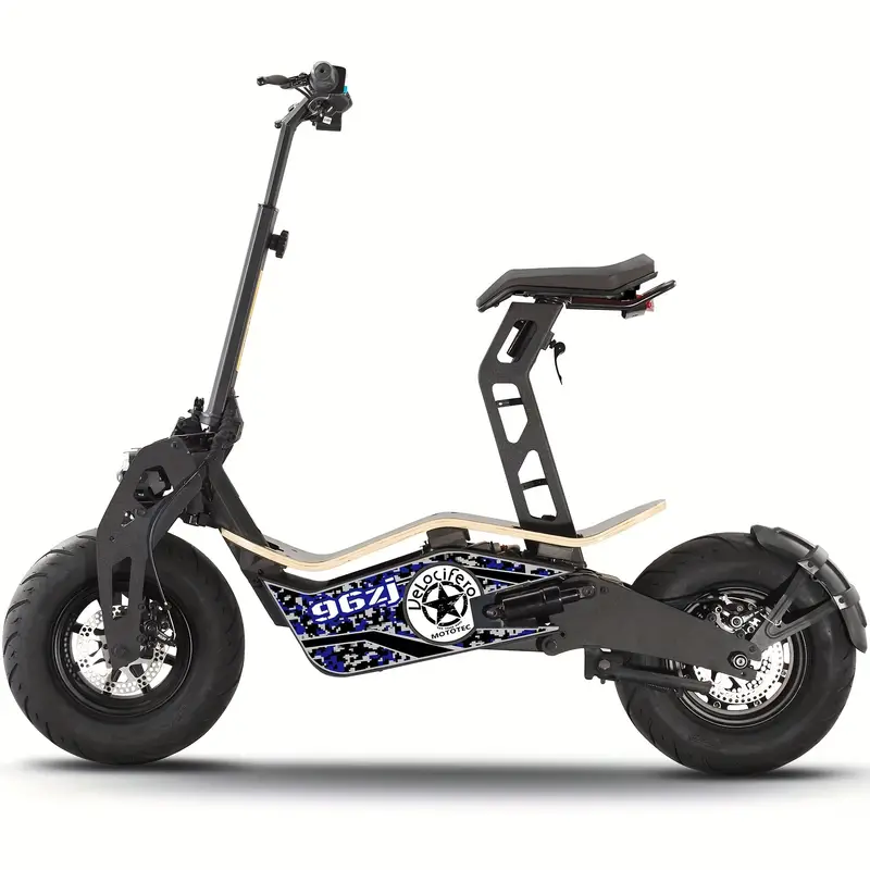 Di S&Iacute;, Patinete el&eacute;ctrico con asiento   adultos, Patinete el&eacute;ctrico de neum&aacute;ticos gruesos, Ciclomotor el&eacute;ctrico detalles 4