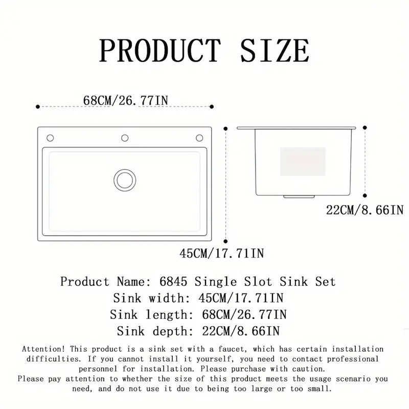 Fregadero     Inoxidable de Tama&ntilde;o     con Funci&oacute;n de   -   Multifuncional         y Restaurante, 26.7  .7,   Instalaci&oacute;n,         y Halloween detalles 4