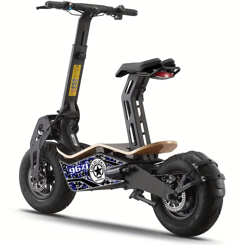 Di S&Iacute;, Patinete el&eacute;ctrico con asiento   adultos, Patinete el&eacute;ctrico de neum&aacute;ticos gruesos, Ciclomotor el&eacute;ctrico detalles 3
