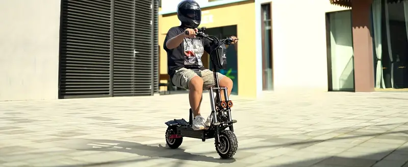 Patinete eléctrico para adultos de alta velocidad con doble motor, motocicletas de 60 millas de largo alcance, neumáticos todoterreno gruesos, freno hidráulico de aceite, doble suspensión, todoterreno, deportes,   ZO03, scooter eléctrico para adultos pesados. detalles 7