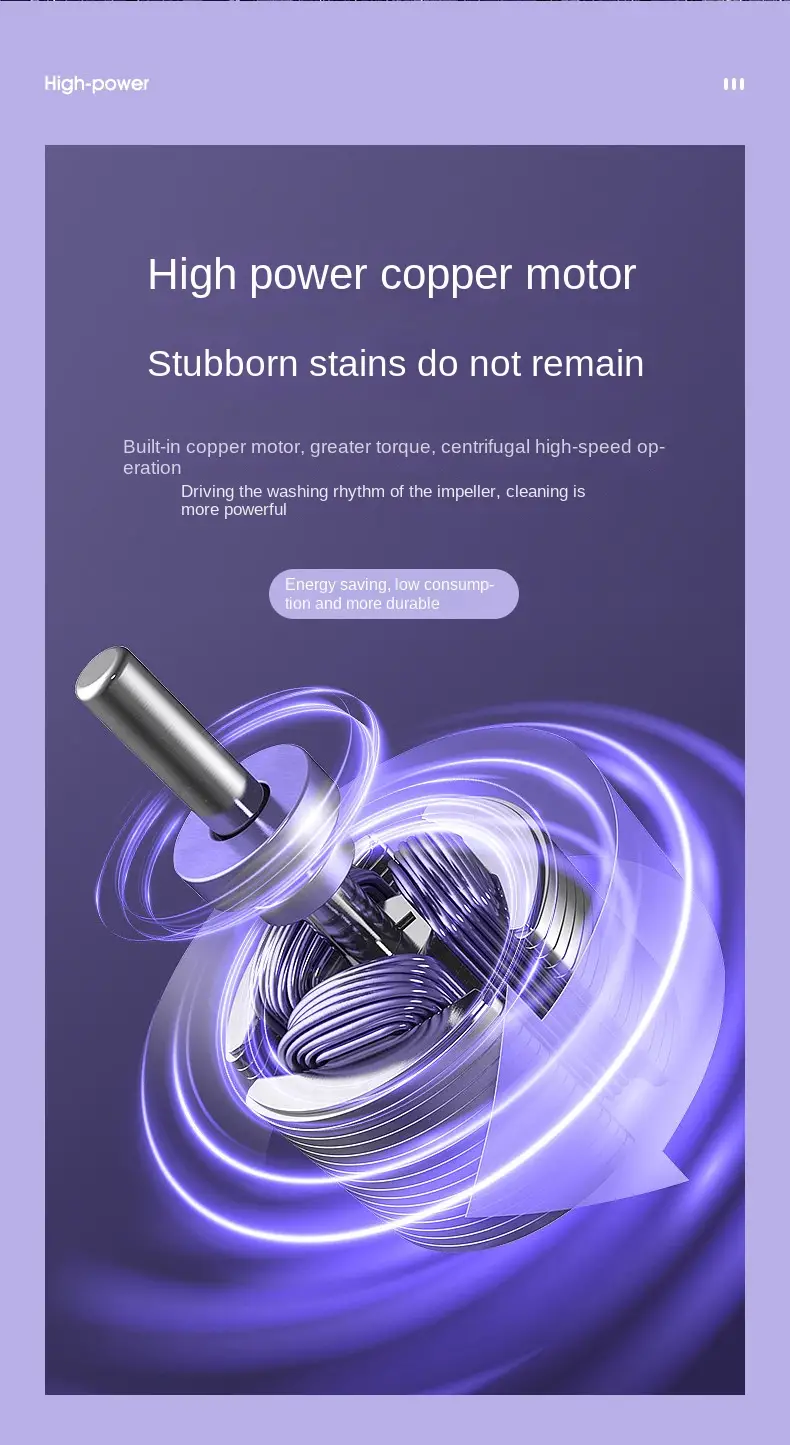 Mini lavadora plegable portátil de alta capacidad de 8 l con 3 modos de limpieza profunda Lavado semiautomático Secado suave por centrifugado para viajes en vehículos recreativos, campamentos detalles 11