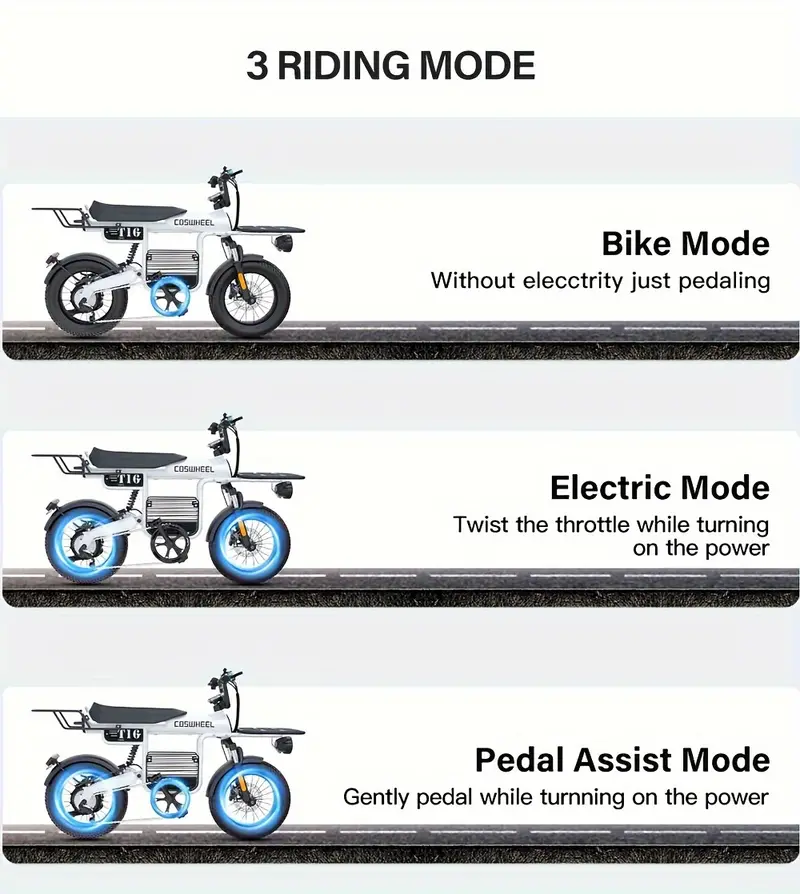 Bicicleta eléctrica   48V 20AH Bicicletas eléctricas para adultos Bicicletas de montaña Ebikes Neumáticos gruesos Ciclismo Freno de aceite para exteriores Bicicleta eléctrica detalles 6