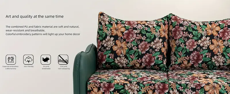 Sofá de 53 , sofás , sofá de de mediados de , sofás de 2 sintético, sofá tapizado dormitorio, , detalles 2