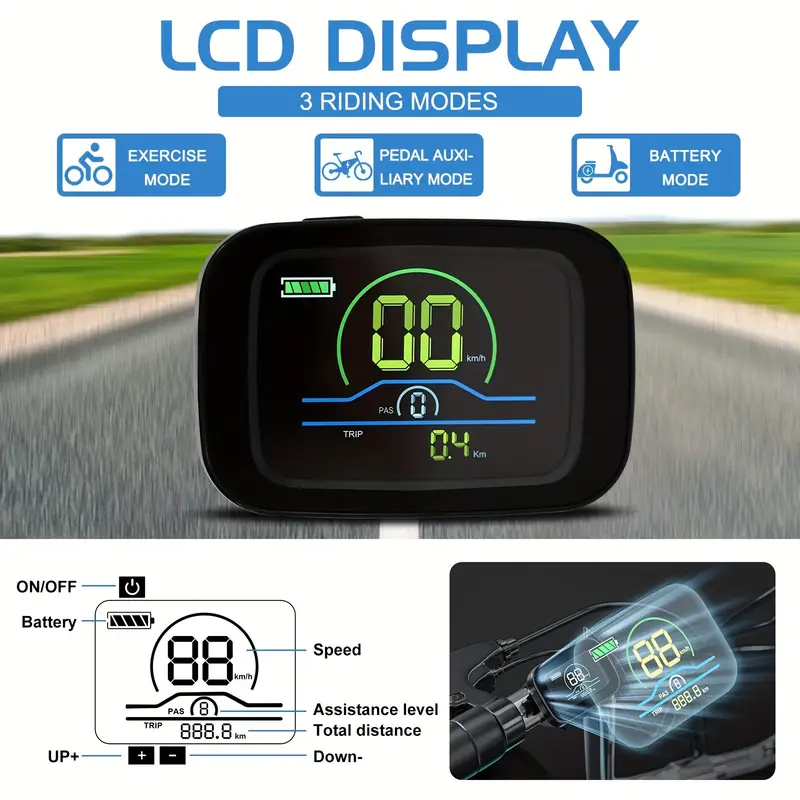 Eléctrico de 24 Adultos - 350W, Motorizada de 7 Velocidades con , de Aleación, de , Batería de Recargable detalles 1