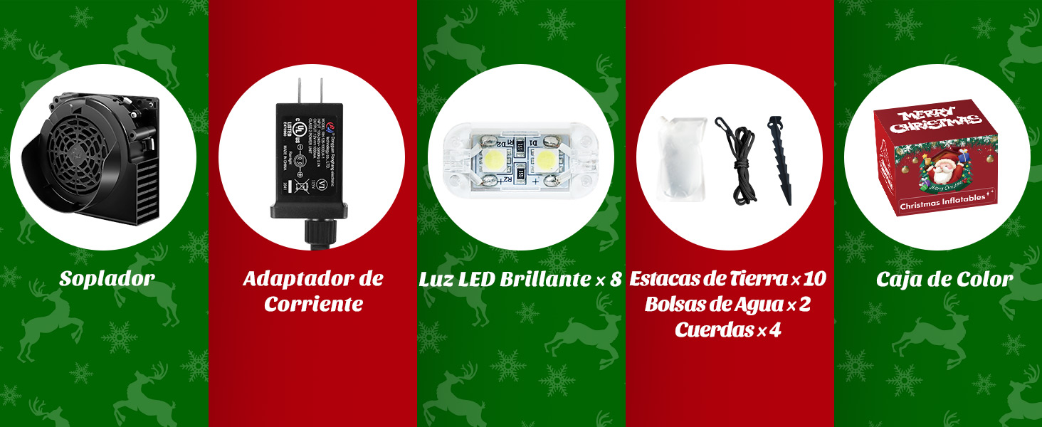 Inflable Navideño