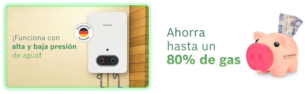 Ahorro del 80% en gas