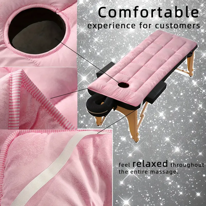 Colchoneta de mesa de masaje Spa con orificio , y , de mesa de masaje salones de belleza y uso , Sin , No requiere energía detalles 3