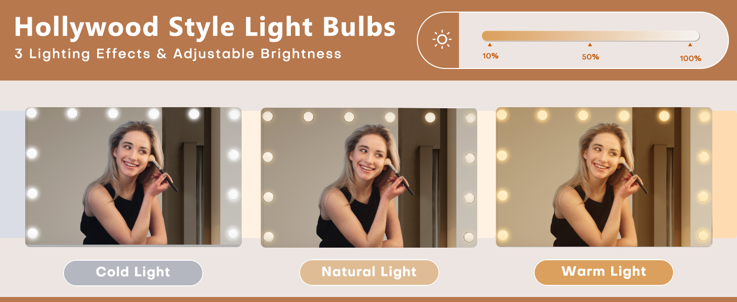 White Farmhouse Vanity Desk