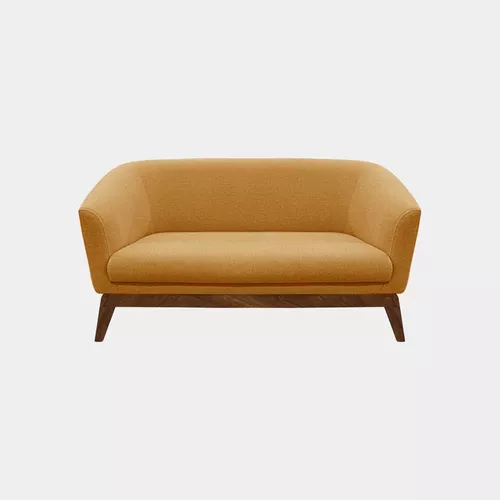 Sillón Para Sala Dos Plazas Alicia Tela Magic Inlab Muebles