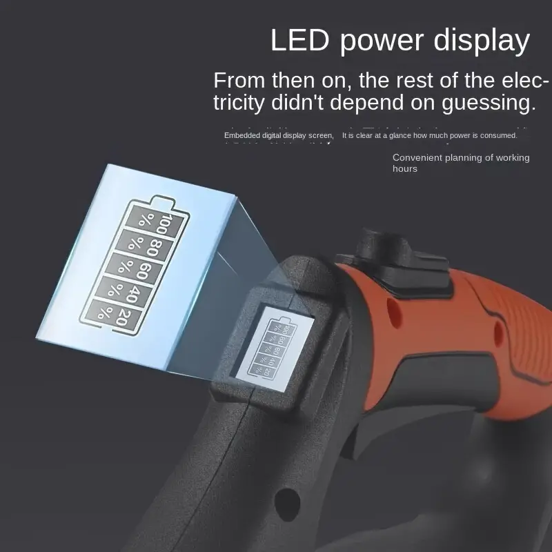 cordless electric   lawn eater edger yard grass string trimmer cutter mower details 4