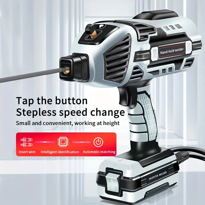   de soldadura semiautomática     Soldador de   portátil     de   de       electrodos de 2.5mm 4600W Soldador de   portátil     Soldador eléctrico   automático con   de  /  de soldadura/    detalles 5