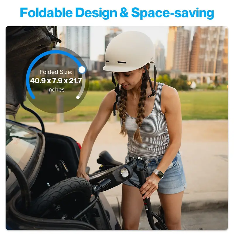   eléctrica plegable   adultos,     de 20 MPH y autonomía de 25,  (PAS),   de 500 W de     y batería extraíble,   eléctrica con   LCD,   eléctrica   adultos y   que se utilizan   ir al   o     detalles 6