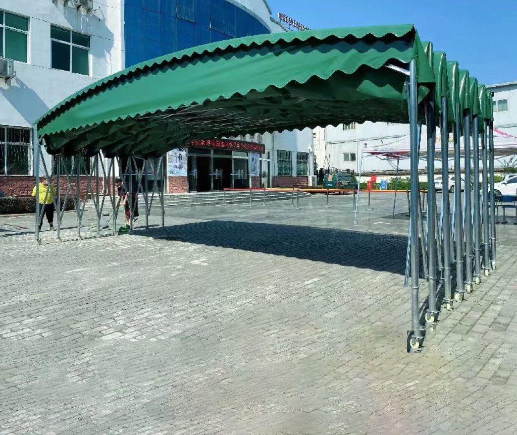 Toldo corredizo móvil para exteriores Toldo retráctil