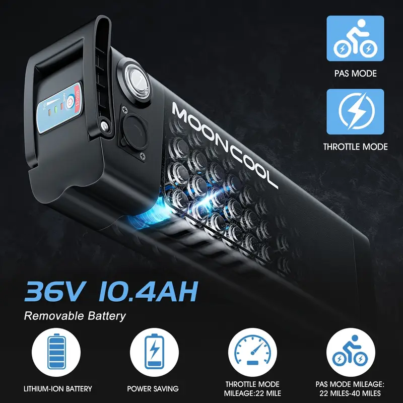 Eléctrico de 24 Adultos - 350W, Motorizada de 7 Velocidades con , de Aleación, de , Batería de Recargable detalles 3