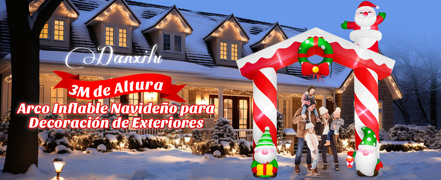Inflable Navideño