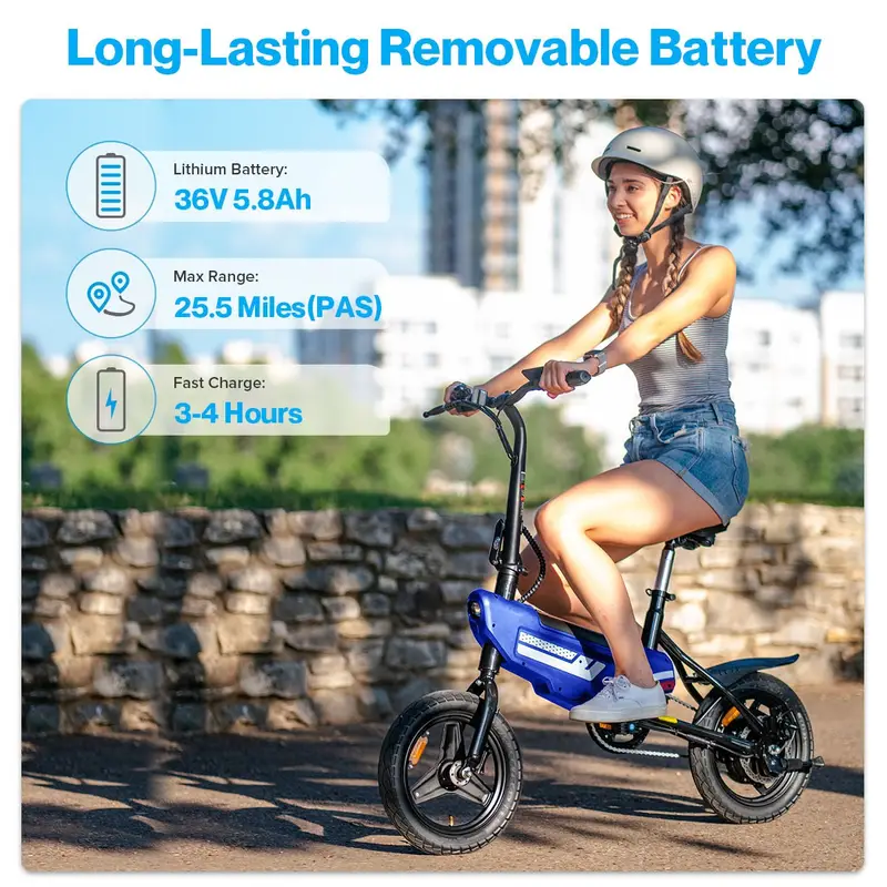   eléctrica plegable   adultos,     de 20 MPH y autonomía de 25,  (PAS),   de 500 W de     y batería extraíble,   eléctrica con   LCD,   eléctrica   adultos y   que se utilizan   ir al   o     detalles 2