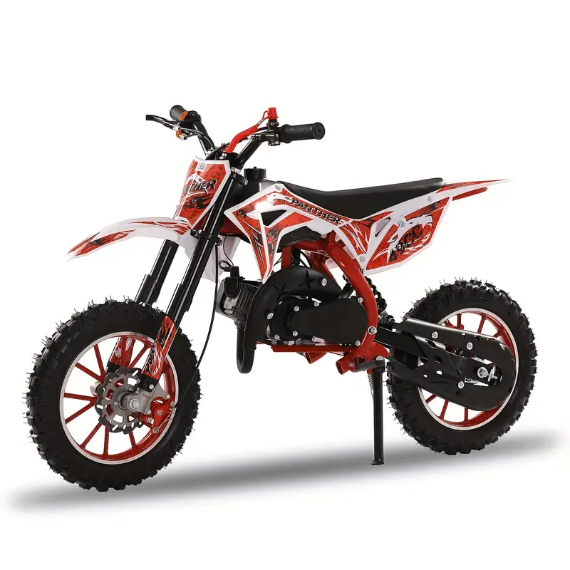 motocross 49cc para jóvenes, moto de     a  , mini motos con   de disco delantero y trasero, velocidad   de 20 mph, regalo de  , ideal para montañas, parques y   detalles 9