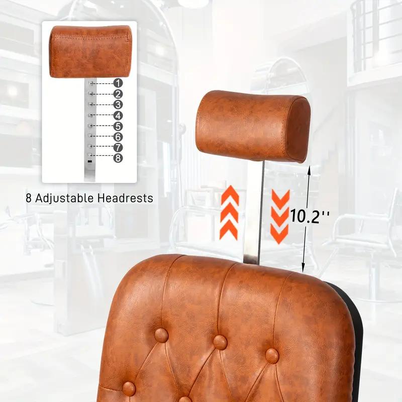 de reclinable resistencia con reposacabezas, soporta 700 y 360°, de champú , de cuadrada - detalles 0