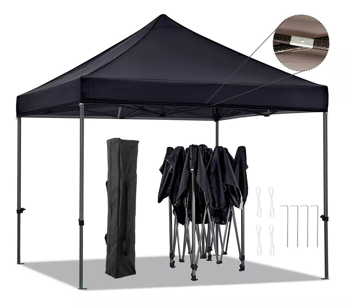 Carpa Toldo Plegable 3x3 Impermeable Reforzado Uso Rudo