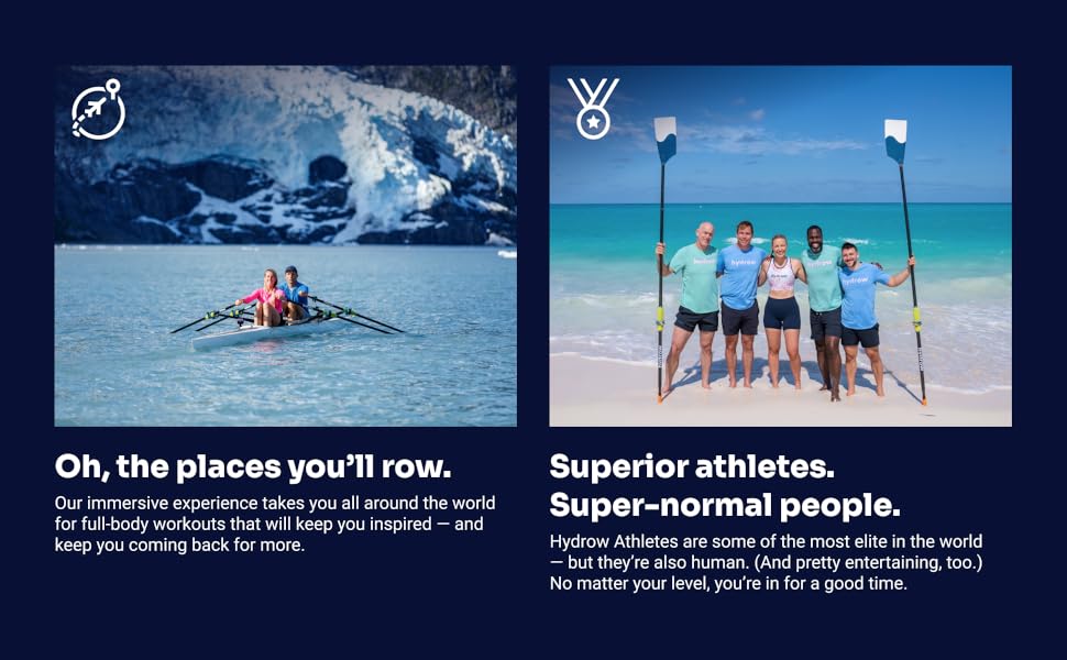 hydrow pro rowing machine rower exercise workout full body strength rower cardio training workouts