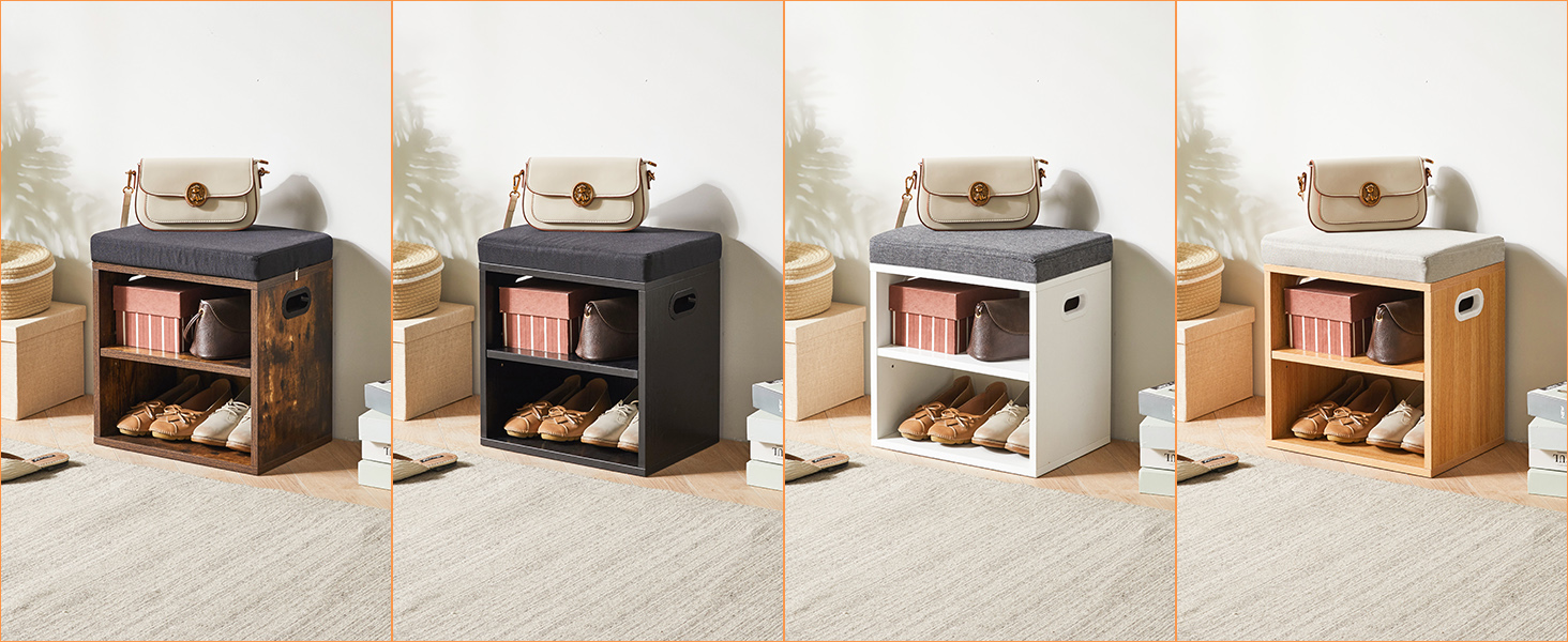 Banco de almacenamiento de zapatos