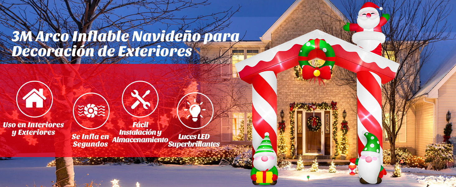 Inflable Navideño