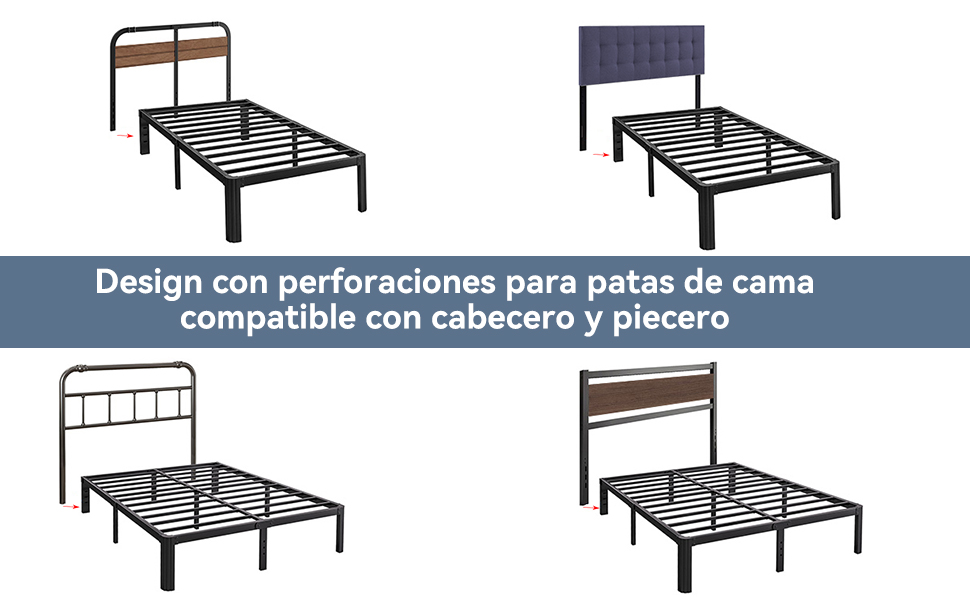 Base Cama Matrimonial