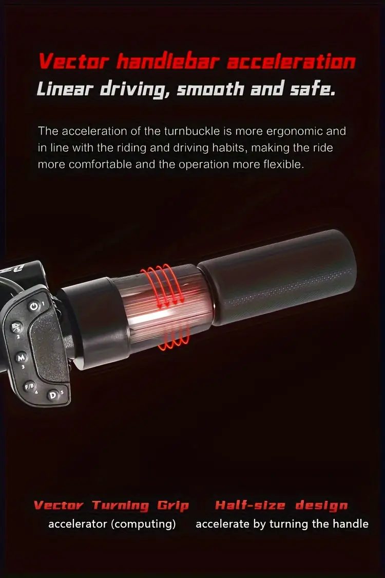 Patinete eléctrico   velocidad con   motor, carga   de 200 kg, con faros   y luces RGB  , grado   de 45°, batería   de 60V38Ah, autonomía de 120 km para adultos. detalles 4