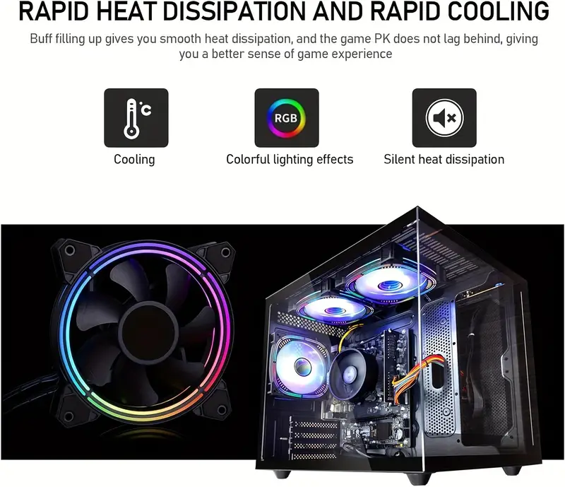 PC para juegos 3 3300U Procesador de cuatro hasta 3.5GHz 16GB DDR4 512GB , Gráficos 6, Escritorio detalles 0