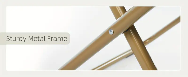 Sillas Platillo Plegables Sill&oacute;n Lounge, C&oacute;modo y Robusto Mueble Lounge Silla Plegable para Camping, Patio, Sala de Estar, Dormitorio detalles 5