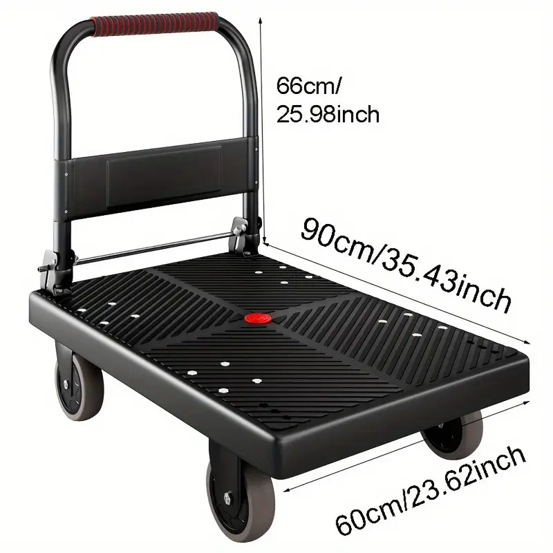 Camión de   Plegable   -  , Carrito Portátil con Capacidad de 8800lbs   Uso   y  ,     de   detalles 9