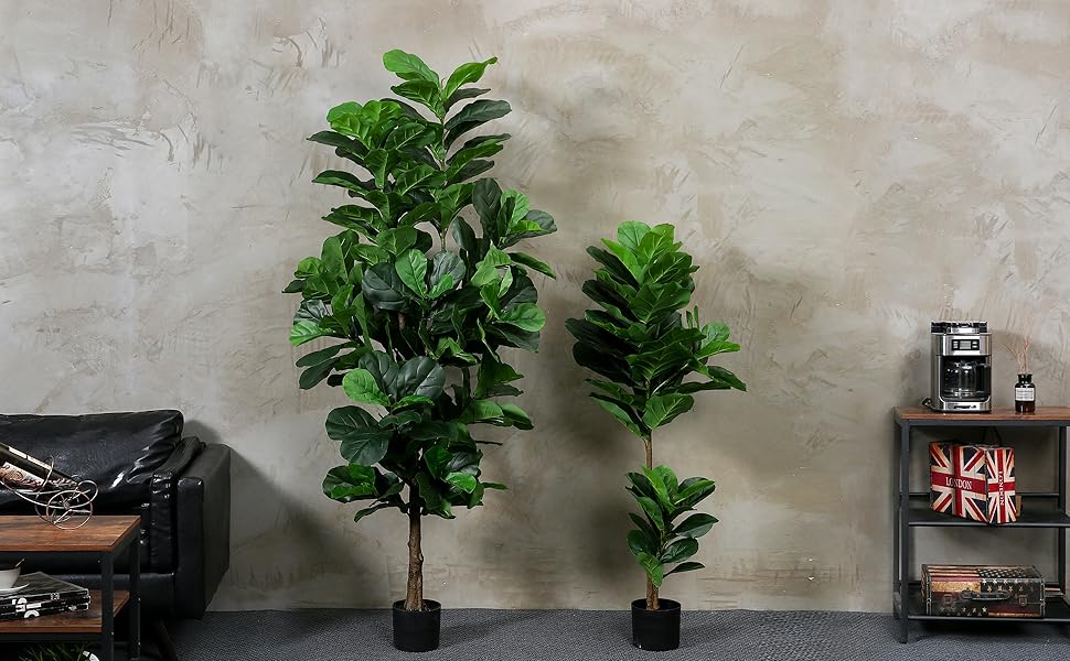 floworld artificial viol&iacute;n hoja higuera falso viol&iacute;n hoja higuera &aacute;rbol falso &aacute;rbol falso plantas falsas   