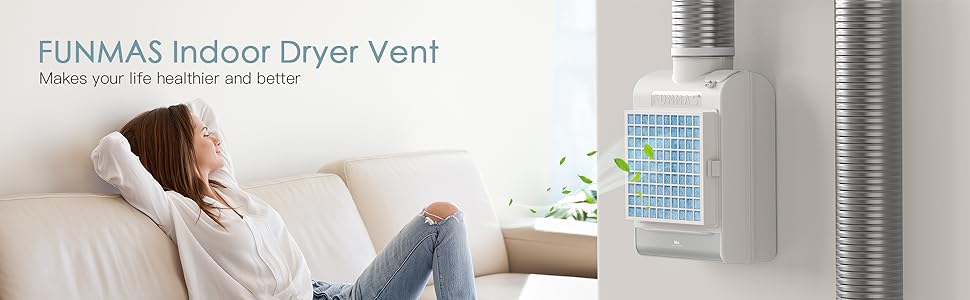 FUNMAS - Ventilación para secadora de interiores