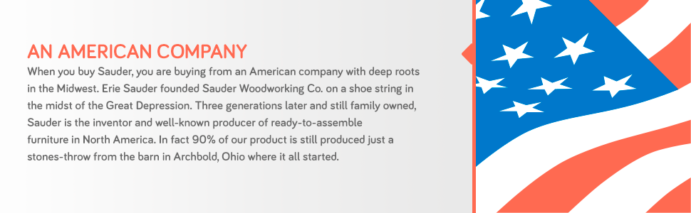 Sauder, el inventor de muebles listos para montar, es una empresa estadounidense con ra&iacute;ces profundas en Ohio.