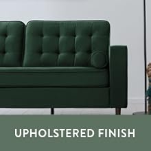 upholstered finish