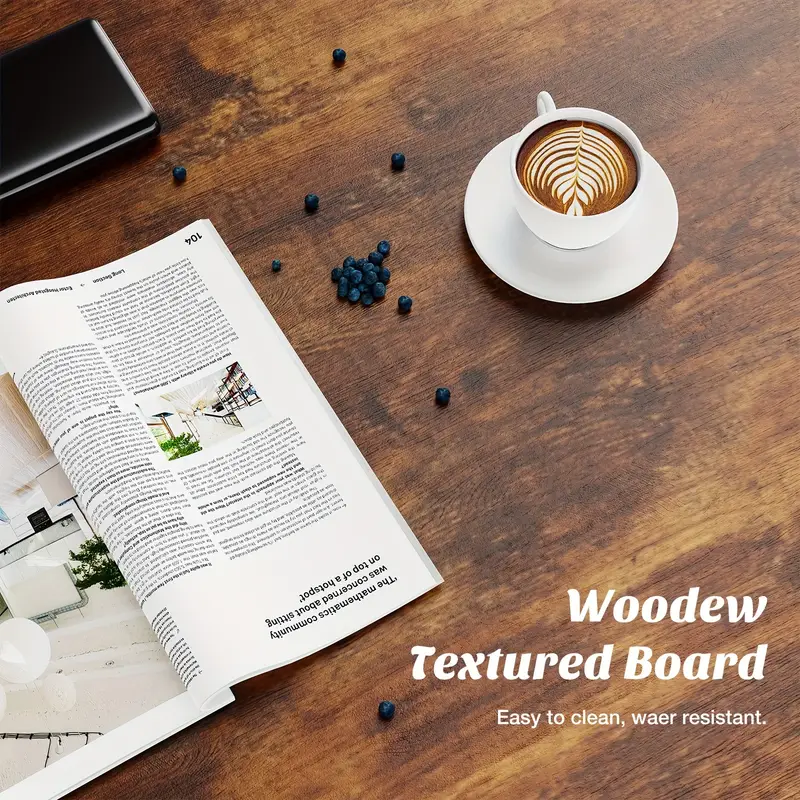 Mesa de centro elevable para sala de estar con compartimento de almacenamiento oculto, con estante de almacenamiento ajustable para sala de estar, estilo vintage, construcción de madera duradera, mesa de centro moderna con cajón elevable, mesa de centro de madera detalles 3