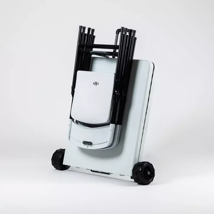 Mesa rodante LL de alta calidad con 4 sillas COMBO