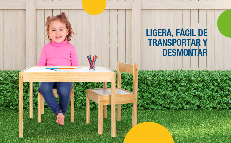 ligera y f&aacute;cil de transportar y desmontar