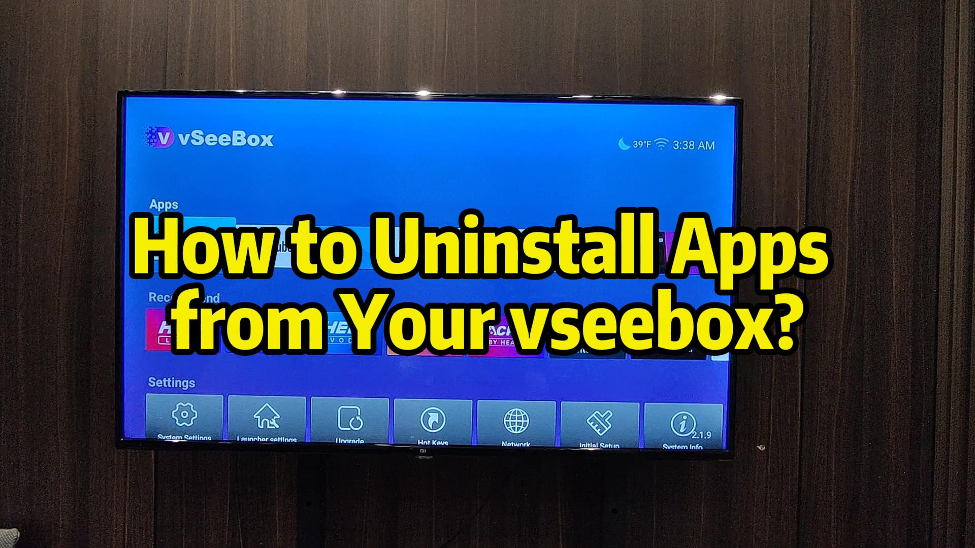 How to uninstall the application?