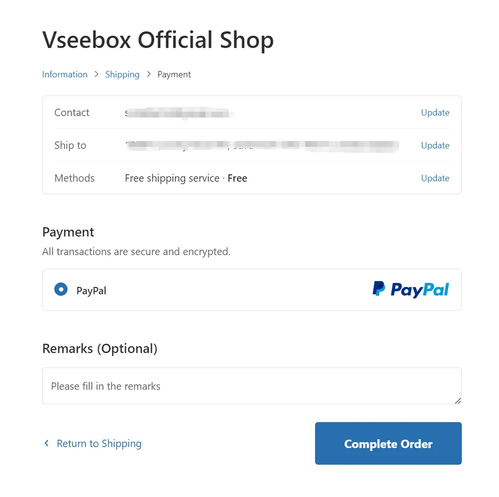 Payment Policy