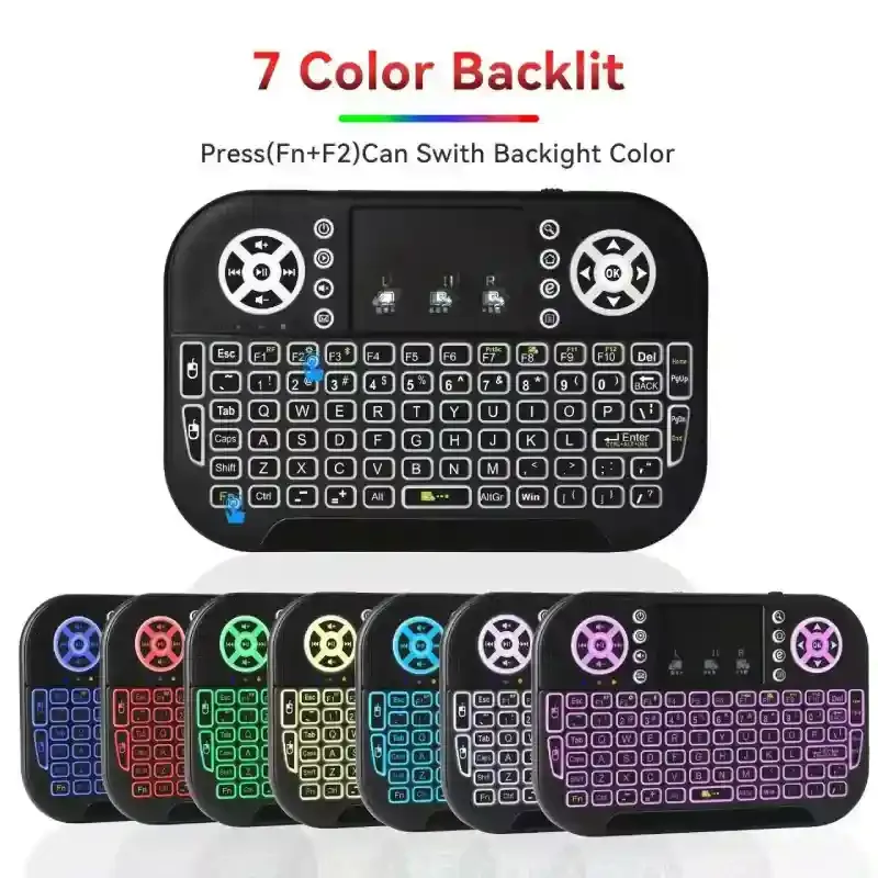 Vseebox Mini Wireless Keyboard with Touchpad