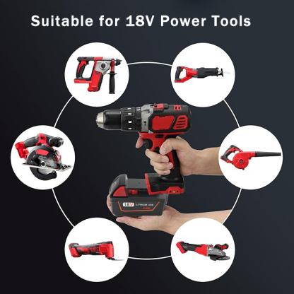 18V lithium battery M18-10 (black) 18V-5000MAH