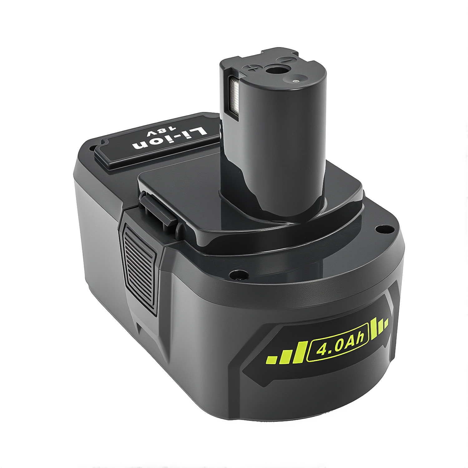 18V lithium battery(with light) 4000MAH