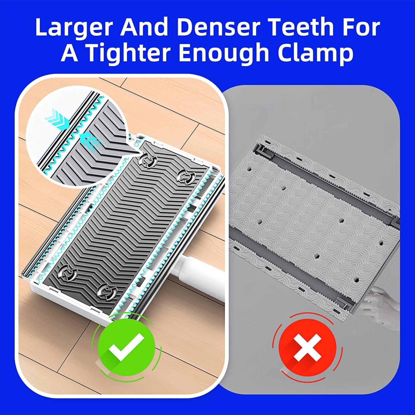 KZKR Mini Mop No-Touch Disposable Lazy Mop Easy Mopping Flat Dust Mop for Small Spaces