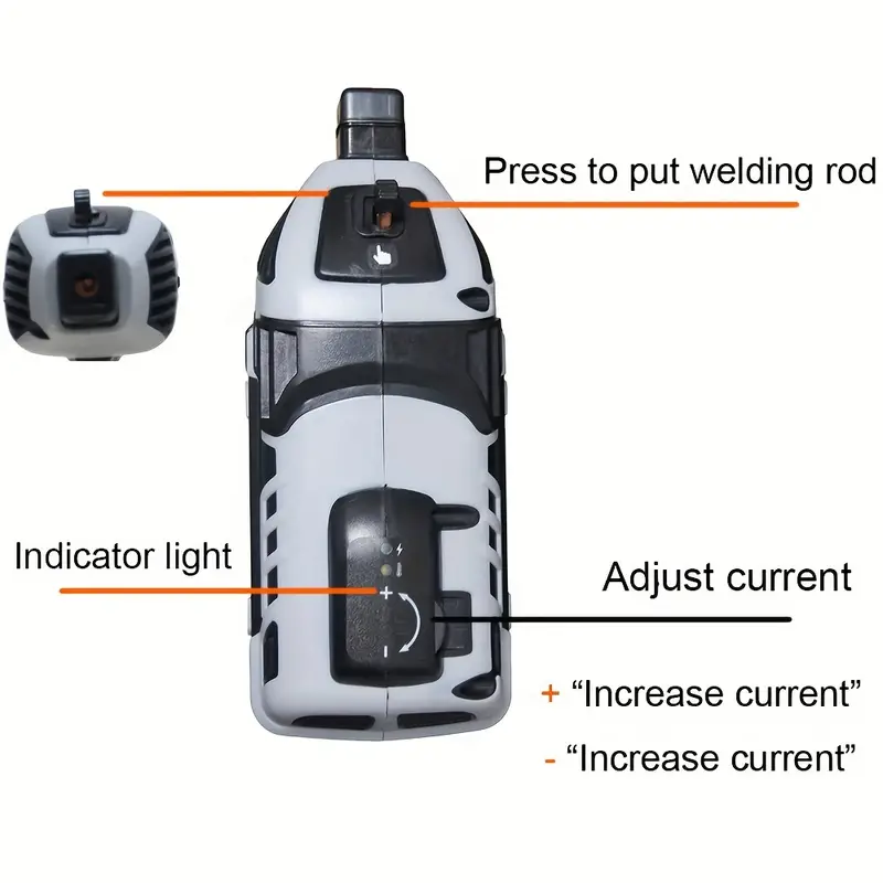 de soldadura semiautomática Soldador de portátil de de electrodos de 2.5mm 4600W Soldador de portátil Soldador eléctrico automático con de / de soldadura/ detalles 1