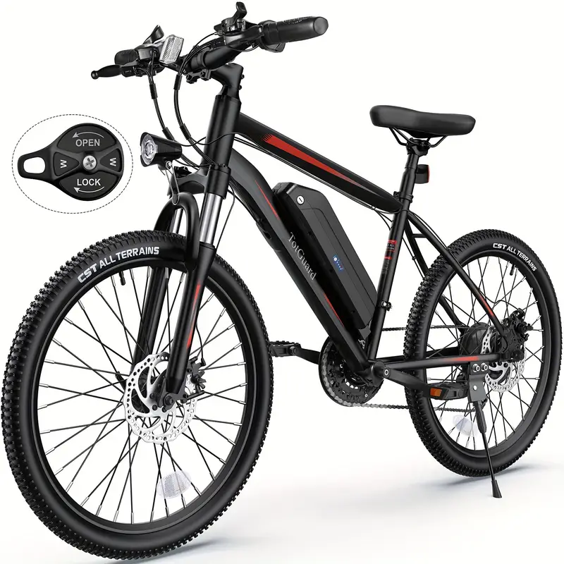eléctrica de montaña adultos de 26, batería extraíble de 36 V y 374 Wh, eléctrica con de de 500 W, de de 21 es, autonomía de 50 , de 20 MPH, eléctrica . detalles 6