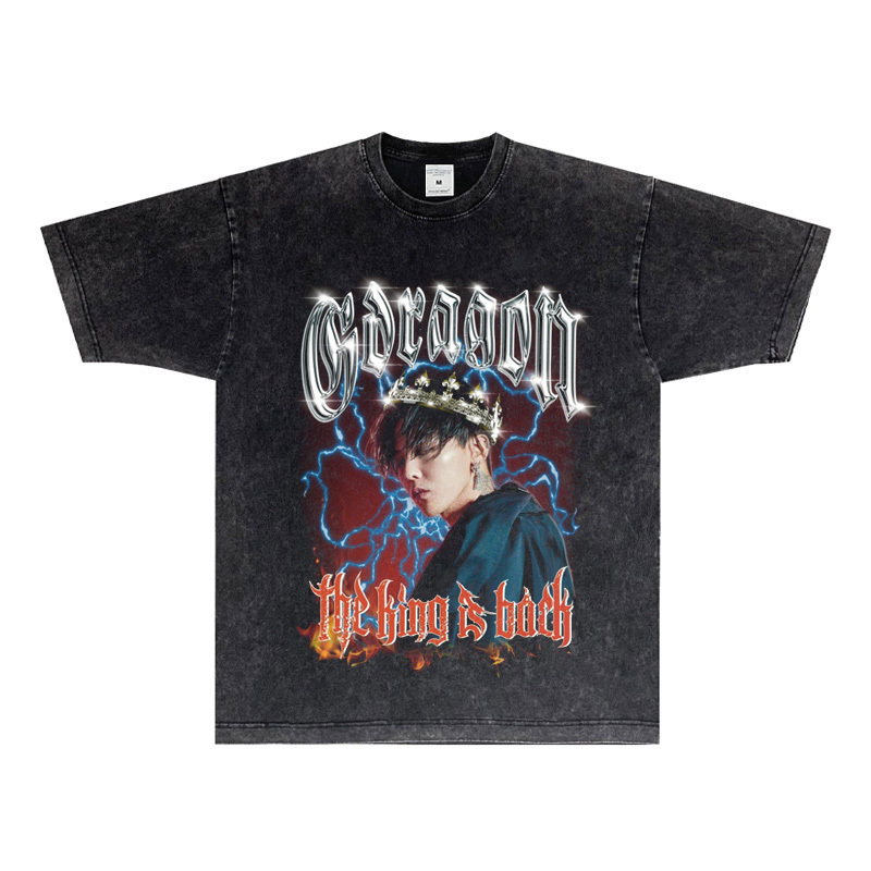 G-DRAGON Aged and distressed T-shirt・Long sleeve sweatshirt
